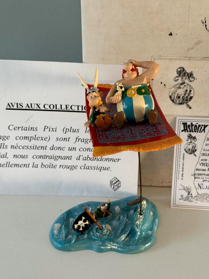 Asterix en Obelix - vliegend tapijt - pixi, Verzamelen, Beelden en Beeldjes, Zo goed als nieuw, Ophalen of Verzenden