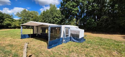 Voortent met luifel en zij-tent maat 14, Caravans en Kamperen, Voortenten en Luifels, Gebruikt, Overige merken, Ophalen