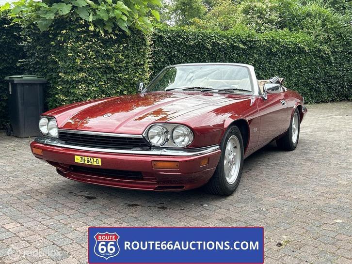 Jaguar XJS Cabriolet | 1995 | Route 66 Auctions, Auto's, Oldtimers, Bedrijf, Te koop, Jaguar, Benzine, Overige carrosserie, Handgeschakeld