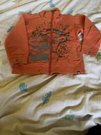 oranje sweater met rits Eager Beaver maat 104 - 4 jaar, Kinderen en Baby's, Jongen, Trui of Vest, Gebruikt, Ophalen of Verzenden