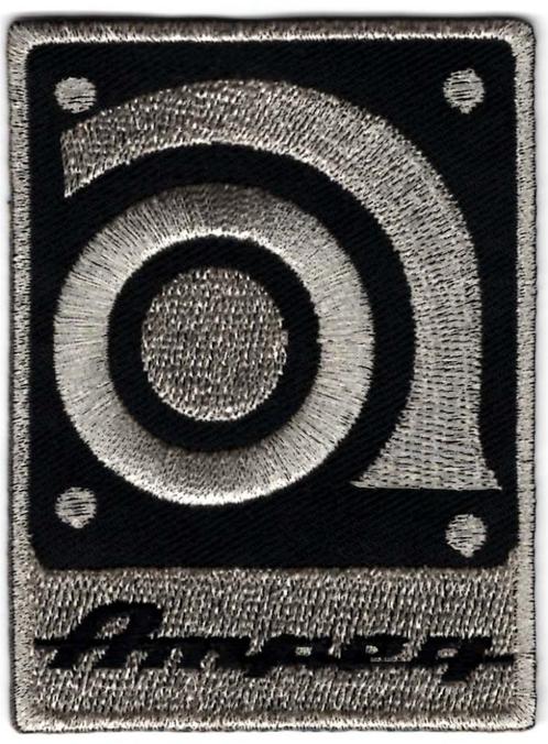 Ampeg stoffen opstrijk patch embleem, Verzamelen, Muziek, Artiesten en Beroemdheden, Nieuw, Kleding, Verzenden