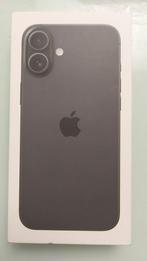ongeopende Apple iphone 16 plus black 128gb, Ophalen, 128 GB, Overige modellen, Zwart