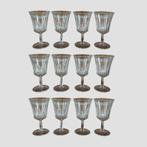 Luminarc set van 12 voetglazen, Antiek en Kunst, Ophalen