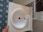 Lavabo meubel wit, Huis en Inrichting, Badkamer | Badkamermeubels, Ophalen, Gebruikt, 50 tot 100 cm, Minder dan 100 cm