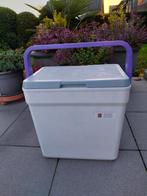 koelbox Flair 3000 40 x 40 x 38 cm , kleur wit / paars, Caravans en Kamperen, Ophalen, Zo goed als nieuw, Koelbox