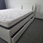 Lit avec matelas mémoire carbone 22cm 200x160 i