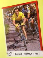 wielerkaart 1983 vuelta   bernard hinault signe, Verzenden, Zo goed als nieuw