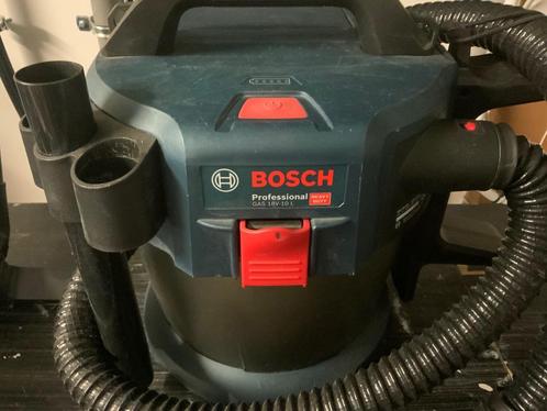 Bosch blauw stofzuiger 18 V met 8 amp batterij, Doe-het-zelf en Bouw, Reinigingsmachines, Zo goed als nieuw, Overige typen, Ophalen of Verzenden