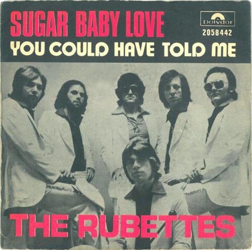 The Rubettes ‎– Sugar Baby Love '7 Als nieuw, Cd's en Dvd's, Vinyl Singles, Zo goed als nieuw, Single, Pop, 7 inch, Ophalen of Verzenden