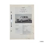 Kluwer | Fiat 1800 / 1800B / 2100 / 2300 | 1959-1964 | NL, Auto diversen, Handleidingen en Instructieboekjes, Ophalen of Verzenden