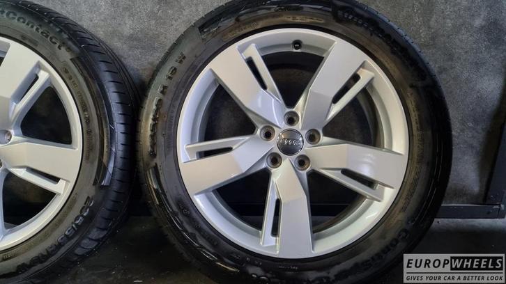 19 inch Audi SQ5 Q5 S Line velgen Continental banden Zomer, Autos : Pièces & Accessoires, Pneus & Jantes, Pneus et Jantes, Pneus été