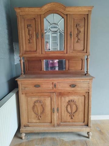 Eiken buffetkast - massief beschikbaar voor biedingen