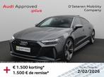 Audi RS7 Sportback RS7 Sportback 4.0 V8 TFSI Quattro Perform, Auto's, Automaat, Lederen bekleding, RS7, Zilver of Grijs