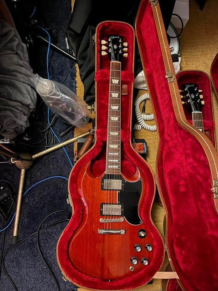 Gibson SG ’61 RI Vintage Cherry (2019), Muziek en Instrumenten, Snaarinstrumenten | Gitaren | Elektrisch, Fender, Ophalen