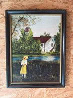 Rustiek visserslandschap – gesigneerd en gedateerd, Enlèvement ou Envoi