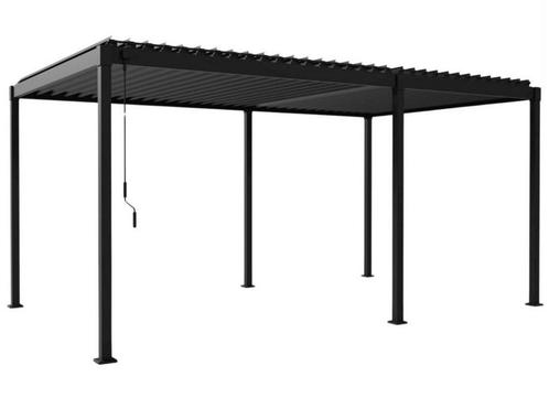 Pergola 3x5m - NIEUW - Lamellen Overkapping - Antraciet, Huis en Inrichting, Overige Huis en Inrichting, Nieuw, Ophalen of Verzenden
