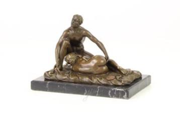 erotiek  18+ zuiver bronzen beeld /beelden allen gesigneerd beschikbaar voor biedingen