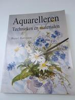 Aquarelleren.  Zelfstudieboek., Hobby en Vrije tijd, Schilderen, Ophalen of Verzenden, Zo goed als nieuw