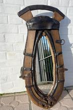 OLD MIRROR paardenhalsketting!!!!, Antiek en Kunst, Ophalen, Ovaal, Minder dan 50 cm, Minder dan 100 cm