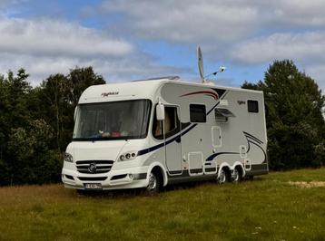 Mobilhome frankia i740 BD voor 5 personen integraal, Caravans en Kamperen, Mobilhomes, Integraal, 7 tot 8 meter, Diesel, Particulier
