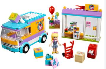 Lego Friends Pakjesdienst - bezorgplezier, Ophalen, Zo goed als nieuw, Complete set, Lego