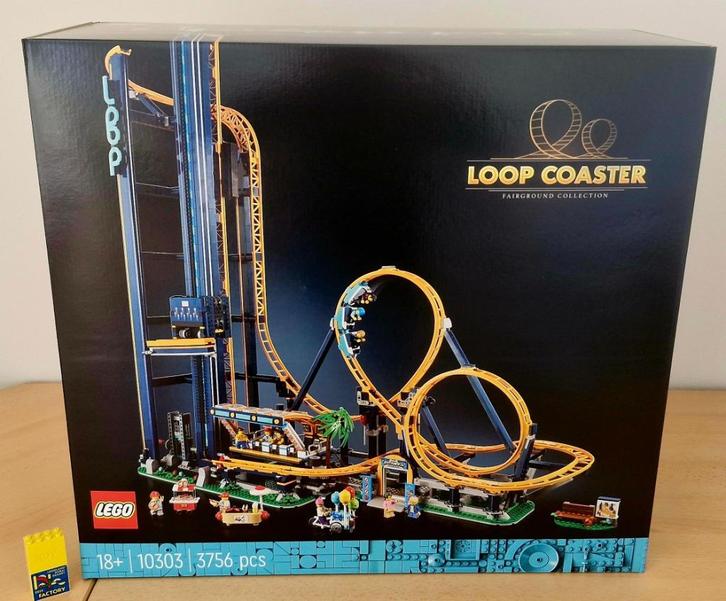 Lego 10303 Lusachtbaan / Loop Coaster, Kinderen en Baby's, Speelgoed | Duplo en Lego, Nieuw, Lego, Complete set, Ophalen of Verzenden