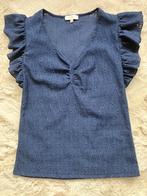 Blauw bloesje Versia maat XS Nieuw, Neuf, Enlèvement ou Envoi, Versia, Taille 34 (XS) ou plus petite