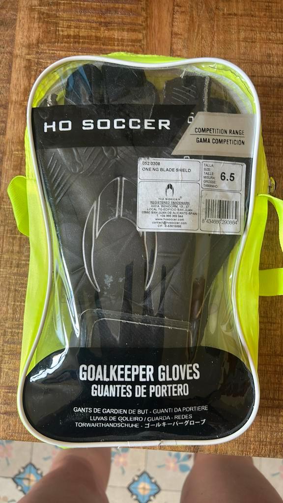 HO soccer keeperhandschoenen, Sport en Fitness, Voetbal, Gebruikt, Handschoenen, Ophalen of Verzenden