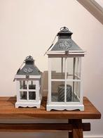 2 windlichten / lantaarns, Maison & Meubles, Accessoires pour la Maison | Bougeoirs & Bougies, Enlèvement, Neuf