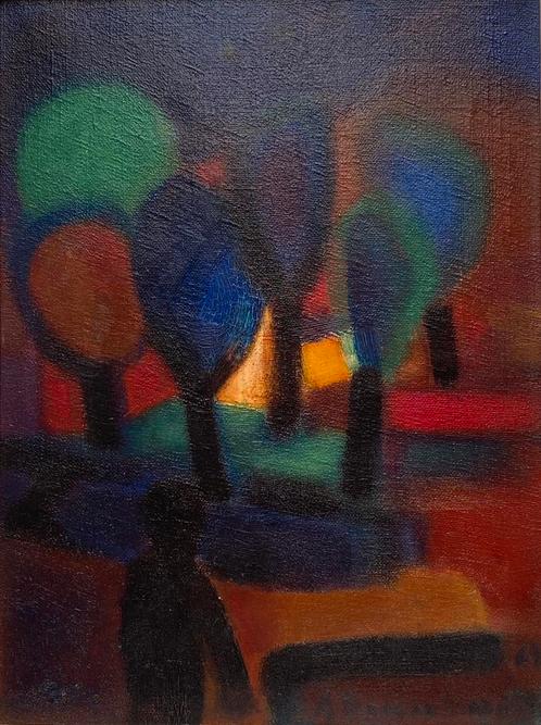 Schilderij Armand Demeulemeester, Antiek en Kunst, Kunst | Schilderijen | Modern, Ophalen