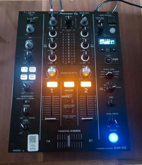 Pioneer DJM 450 NIEUW, Muziek en Instrumenten, Mengpanelen, Nieuw, Ophalen of Verzenden