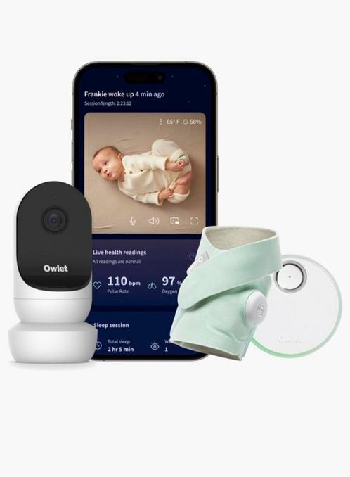 Owlet dream sock & cam, Kinderen en Baby's, Babyfoons, Zo goed als nieuw, Camera, Ophalen