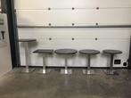 (47) Lot van 16 verschillende horeca tafels inox onderstel, Zakelijke goederen, Ophalen, Gebruikt