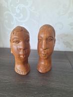 Houten afrikaanse beeldjes, Antiek en Kunst, Ophalen
