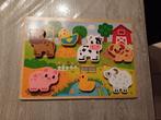 Puzzle bois 3D , ferme, Ophalen, Zo goed als nieuw, Van hout