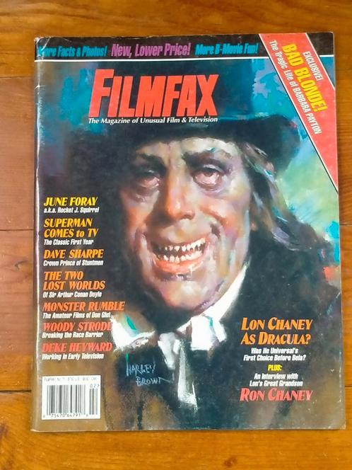 FANZINE CULTE DE FILM ET DE TÉLÉVISION USA: Filmfax 1999, Livres, Cinéma, Tv & Médias, Utilisé, Enlèvement ou Envoi