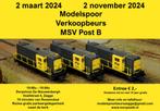 2 november 2024. Modelspoorbeurs MSV Post B, Ophalen of Verzenden