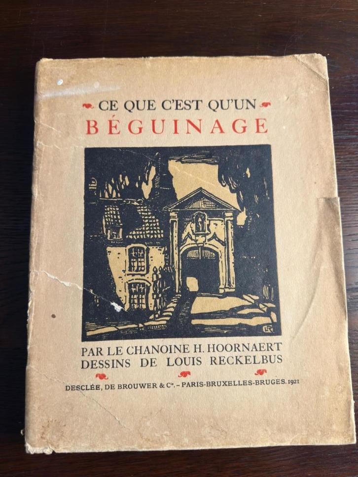 BEGIJNHOF BRUGGE Ce que c’est qu’un Béguinage., Boeken, Geschiedenis | Stad en Regio, Gelezen, Ophalen of Verzenden
