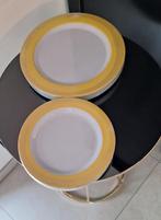 12 assiettes plastiques réutilisables diamètre 25 et 20 cm, Maison & Meubles, Cuisine | Vaisselle, Autres matériaux, Autres styles