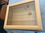 vitrinekast om te hangen - zeer goed!, Ophalen, Glas, 50 tot 100 cm, Minder dan 25 cm