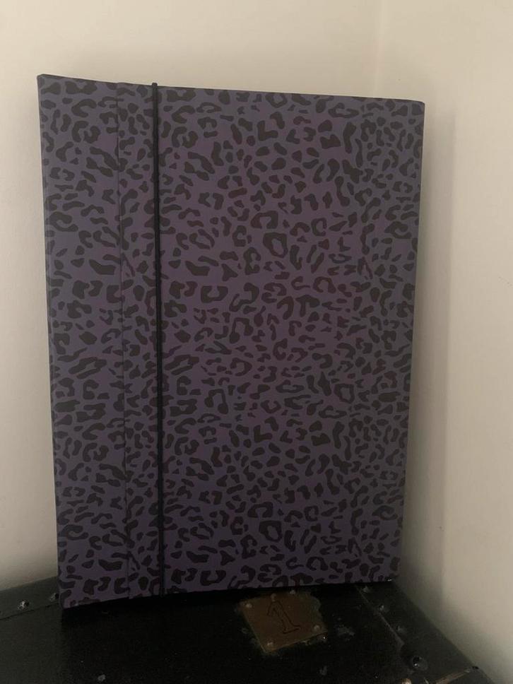 Luipaard accordeonband, A4-formaat, 5 vakken, Diversen, Schoolbenodigdheden, Zo goed als nieuw, Ophalen of Verzenden