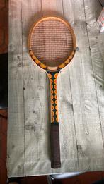 Ancienne raquette de tennis en bois L, Collections, Enlèvement ou Envoi