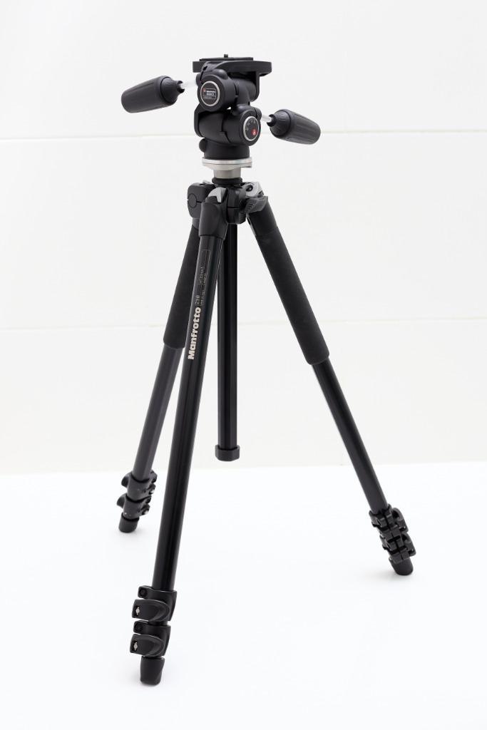 Manfrotto 290 Tripod + 804RC2 Head - Made in Italy, Audio, Tv en Foto, Fotografie | Statieven en Balhoofden, Gebruikt, Driepoot