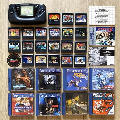 Sega Game Gear Console + Sega-spellen, Games en Spelcomputers, Games | Sega, Zo goed als nieuw, Game Gear, Ophalen of Verzenden