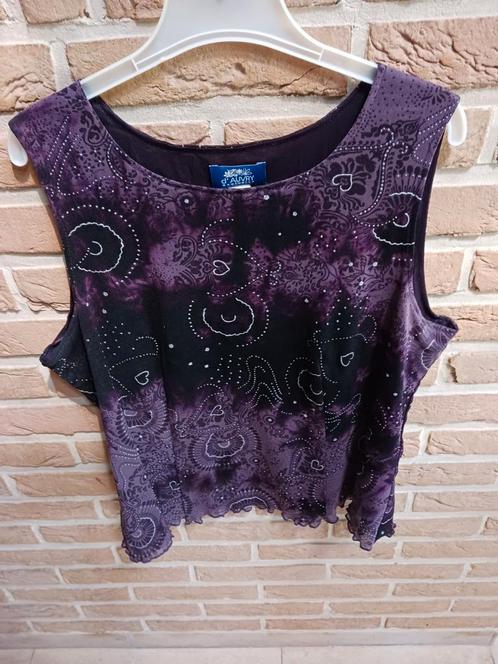 Feestelijk topje 'd'Auvry Exclusive', XL., Kleding | Dames, Topjes, Zo goed als nieuw, Maat 42/44 (L), Ophalen of Verzenden