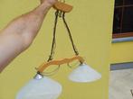 Lampadaire avec socle en hetre, Ophalen