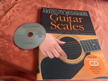 gitaarboek; "Guitar scales"