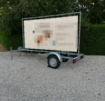 Reclame aanhangwagen, Ophalen