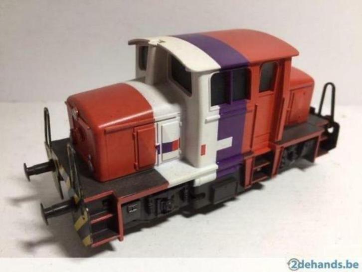 Fleischmann strukton rangeer locomotief marklin structon kap, Hobby en Vrije tijd, Modeltreinen | H0, Gebruikt, Locomotief, Fleischmann