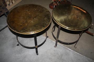 koperen bijzettafels beschikbaar voor biedingen